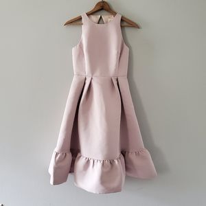 Elegant Pink Sleeveless Dress